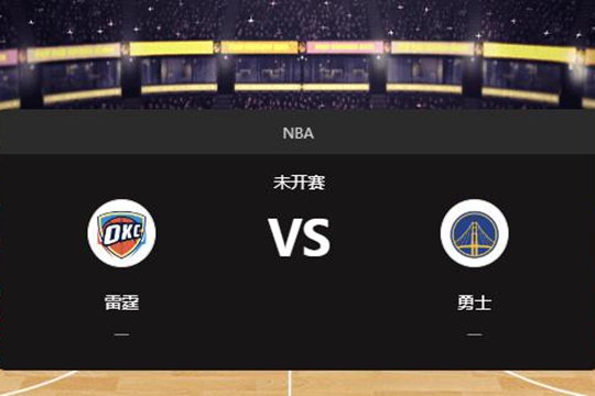 2024年11月28日NBA常规赛第48周雷霆vs勇士胜负预测