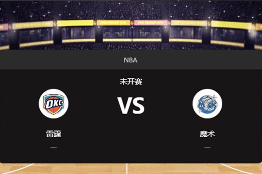 2024年12月20日NBA常规赛第51周雷霆vs魔术胜负预测