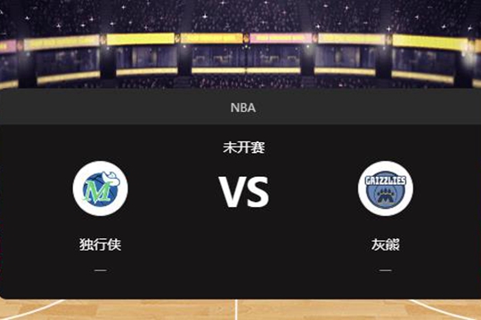 2025年01月07日NBA常规赛第02周独行侠vs灰熊胜负预测