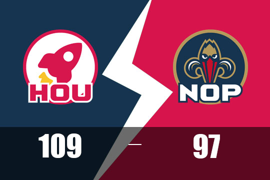 2025年3月7日NBA比赛战报：火箭109-97大胜鹈鹕，火箭3人过20分
